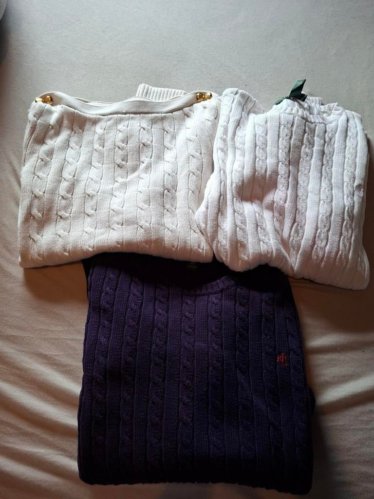 Lot pull ralph lauren, Wit, Ralph Lauren, Nieuw, Overige maten