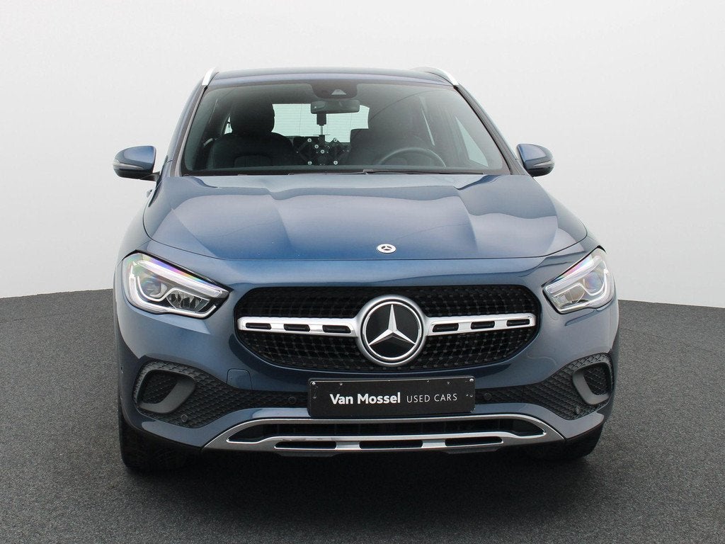 Mercedes-Benz GLA 250 e Business Line + LEDER + CAMERA + 1Y, Auto's, Gebruikt, 16 kWh, Blauw, Plug-in hybride