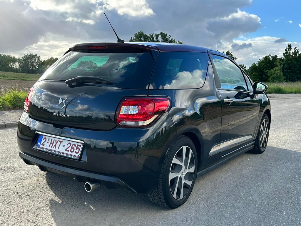 Citroen DS3 1.4HDI Automaat 131.xxxkm, Autos, 50 kW, Entreprise, Carnet d'entretien, Noir