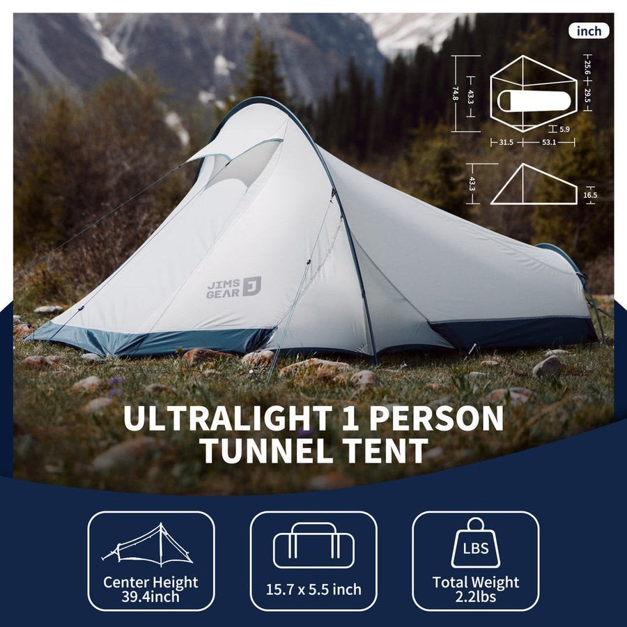 Tente camping ultra léger, Caravanes & Camping, Tentes, Enlèvement ou Envoi, Neuf, Jusqu'à 2