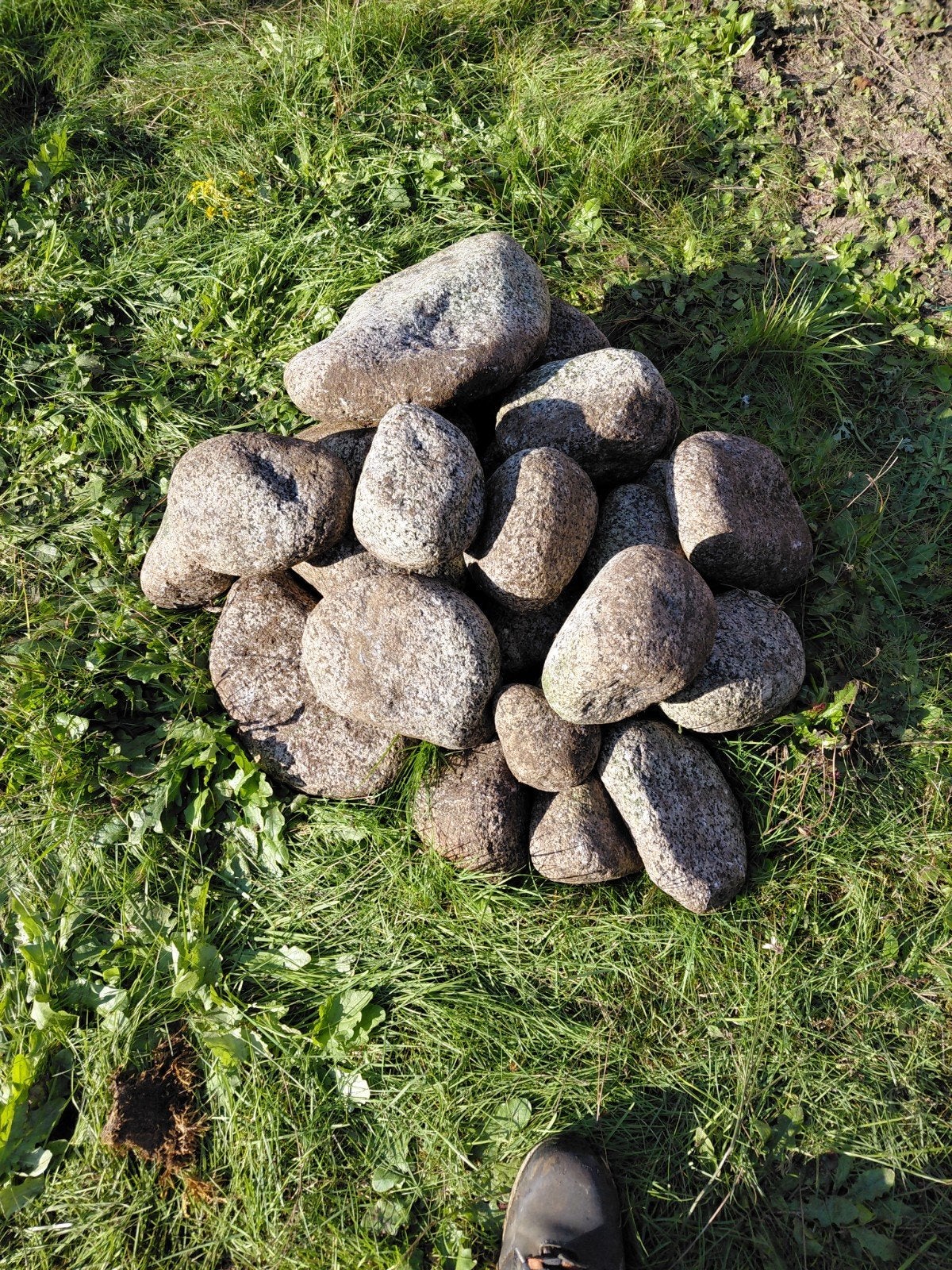 sierstenen, Tuin en Terras, Ophalen, Grijs
