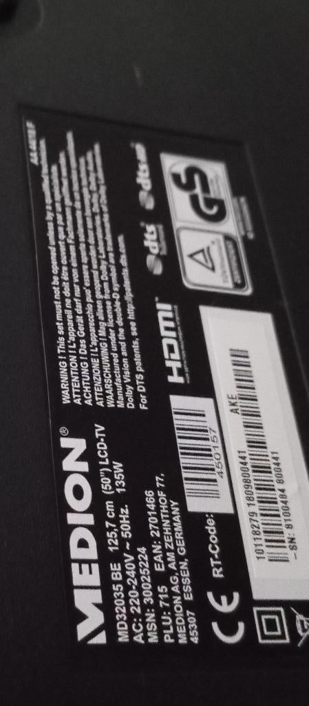 Tv, Audio, Tv en Foto, Televisies, 80 tot 100 cm, Full HD (1080p), Ophalen, Overige merken