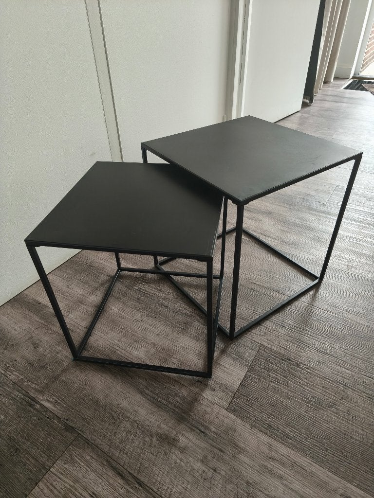 Bijzet tafeltjes, Ophalen, Minder dan 50 cm, Vierkant, Zo goed als nieuw