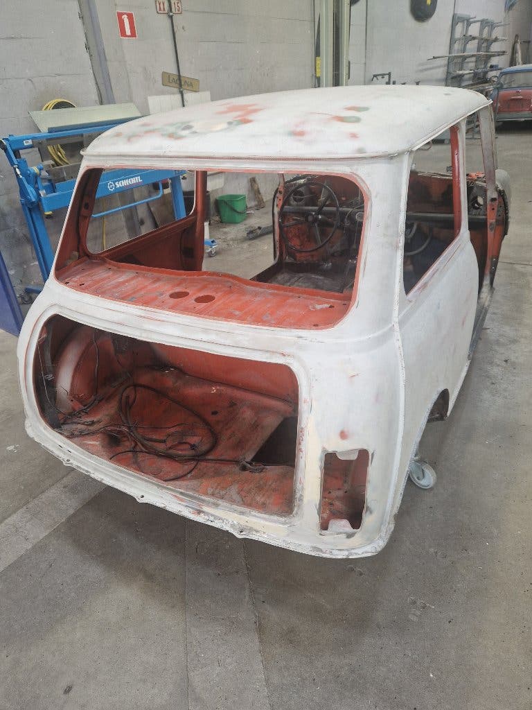 Oldtimer mini clubman 1973, foto 2