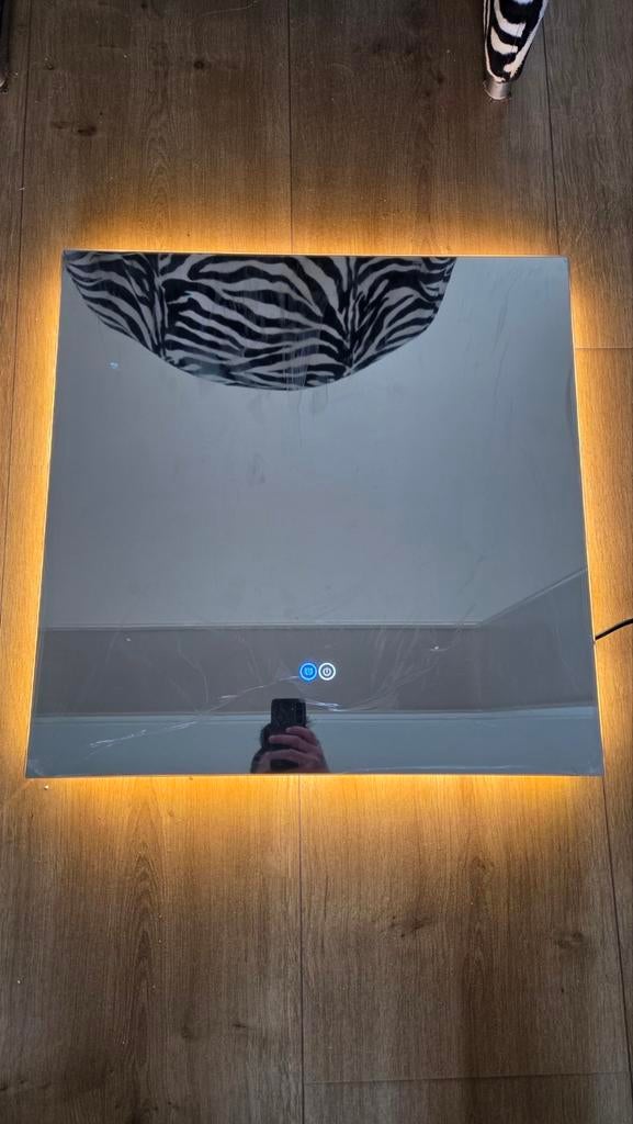 Miroir de salle de bain avec éclairage LED et chauffage 40 x, Maison & Meubles, Accessoires pour la Maison | Miroirs, Neuf, Moins de 50 cm