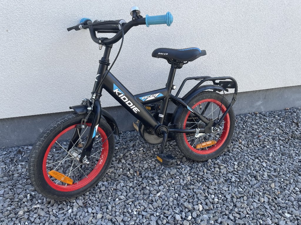 Kinderfiets Kiddie (14 inch, 3-5 jaar), Ophalen, Zijwieltjes, 16 tot 20 inch, Kiddie