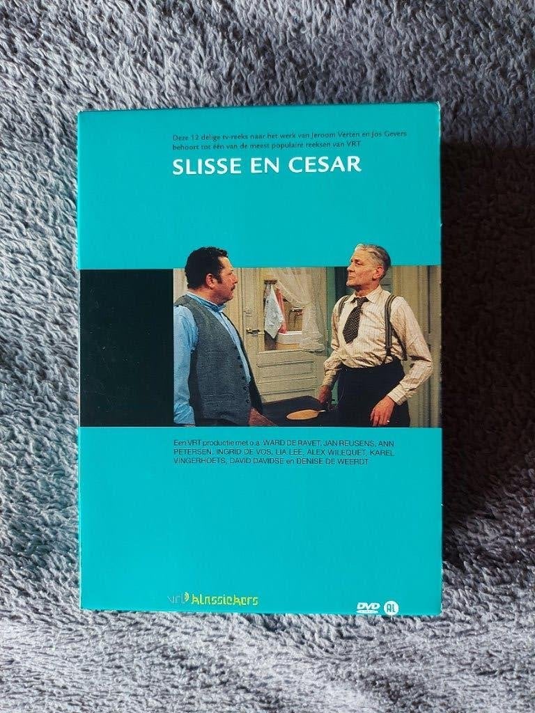 TV-reeks Slisse en Cesar - 3 dvd's - volledige reeks, Cd's en Dvd's, Dvd's | Tv en Series, Ophalen, Zo goed als nieuw, Komedie