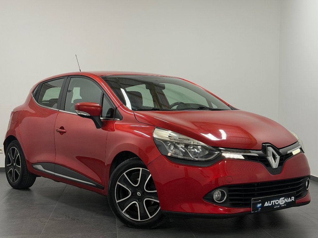Renault Clio 1.5 dCi - 1erMain - Boite auto - Airco - Navi, Rouge, Achat, Euro 6, Entreprise
