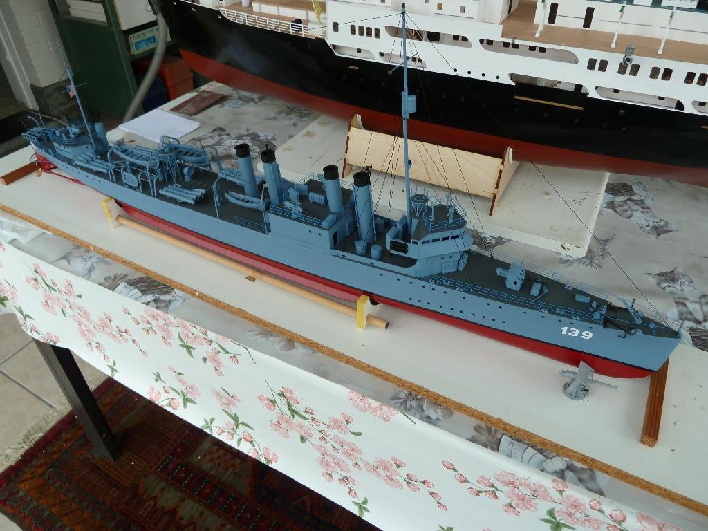 USS Ward-D.139, Enlèvement, Neuf, 1:50 à 1:200, Autres marques