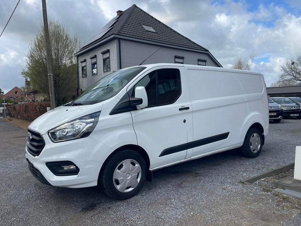 Ford Transit Custom 2.0TDCi,Airco,,Sensoren,Cruise Control,., 1995 cc, 4 cilinders, Wit, 96 kW