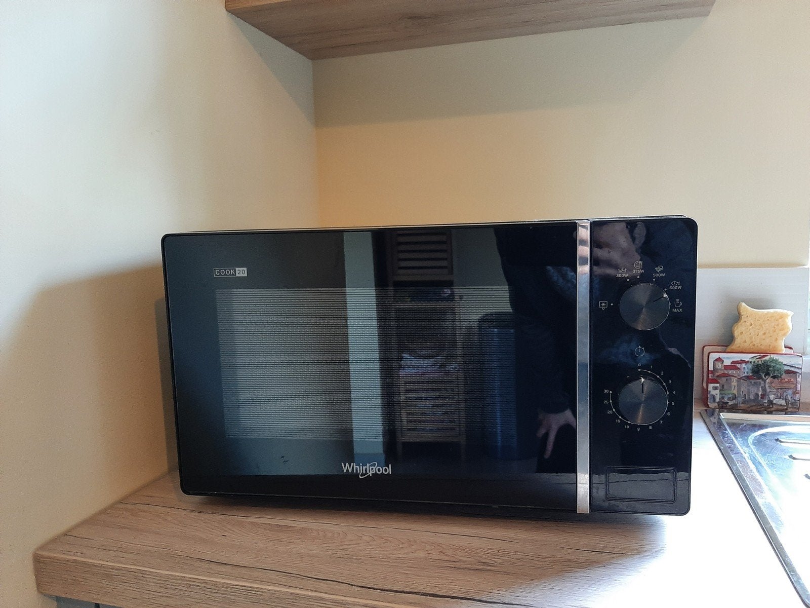 Micro-ondes Whirlpool Cook 20, Enlèvement, Utilisé, 45 à 60 cm, À Poser