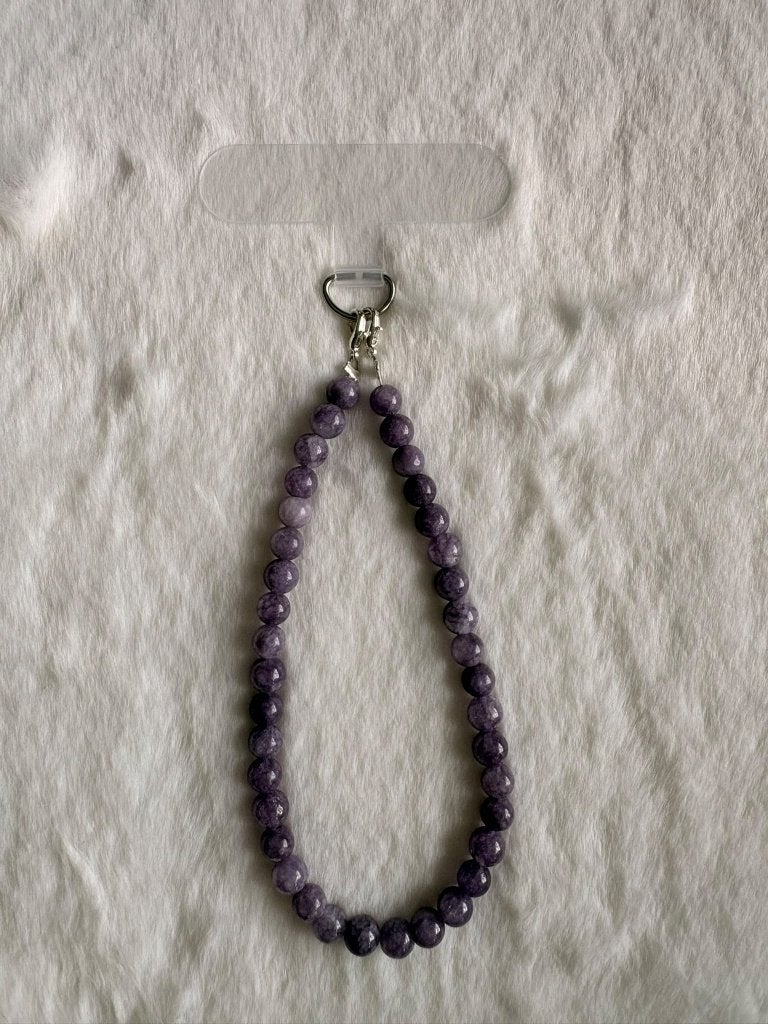 Paarse Angeliet Telefoonkoord – Classic – 6 mm – 22 cm, Ophalen of Verzenden, Nieuw, Telefoonhanger of Accessoire, Sony Ericsson