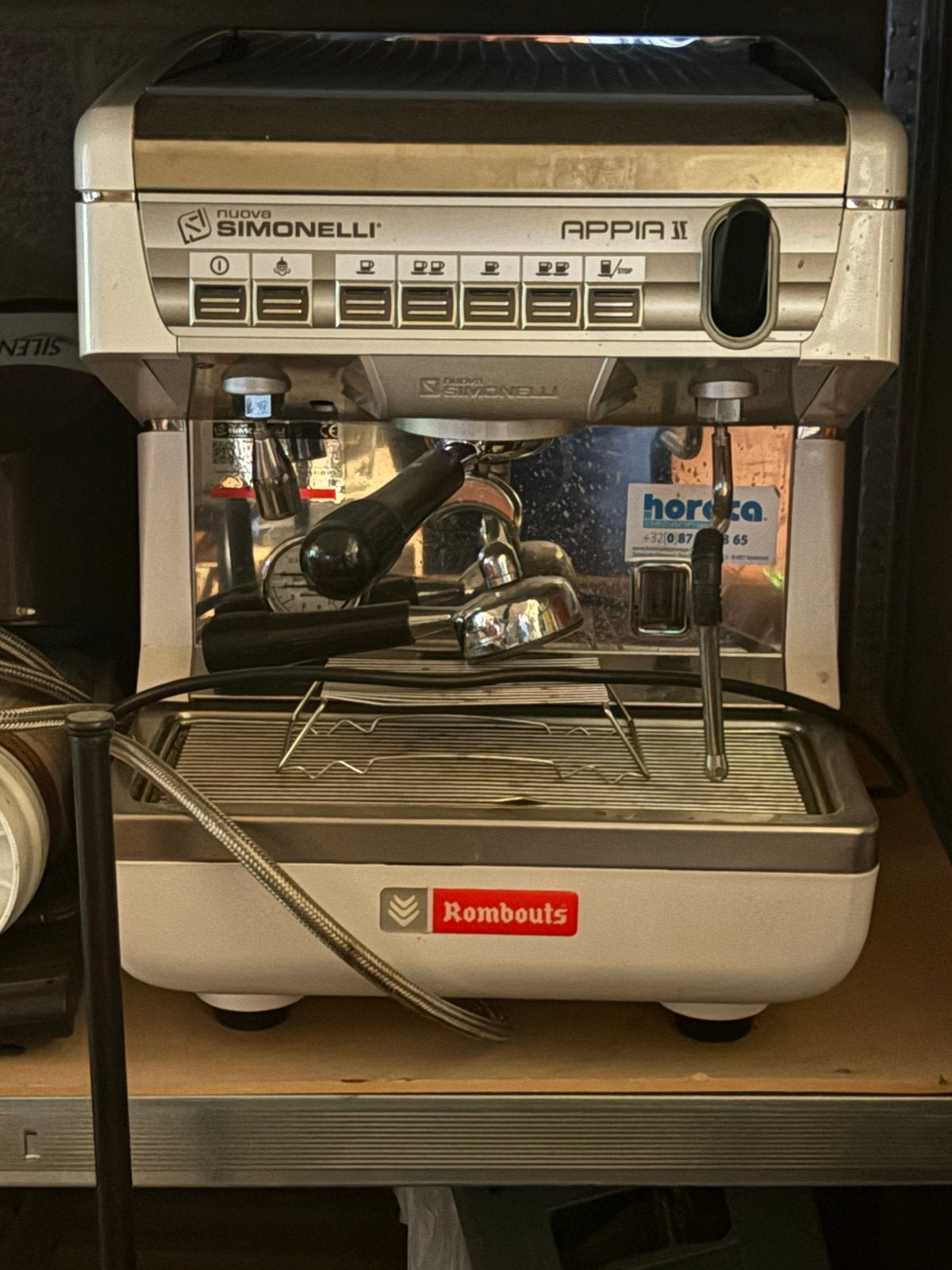 Machine a café, Enlèvement, Utilisé