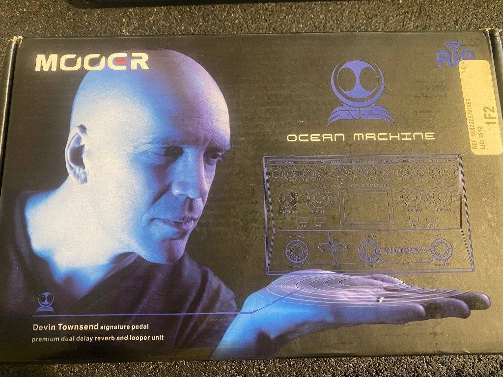 MOOER - OCEAN MACHINE, Muziek en Instrumenten, Effecten, Ophalen of Verzenden, Zo goed als nieuw, Delay of Echo