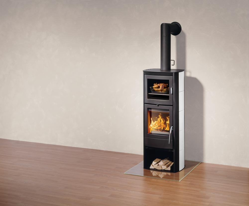 Houtkachel Rika Back met oven, Huis en Inrichting, Meerkleurig, Overige materialen, Overige stijlen, Nieuw