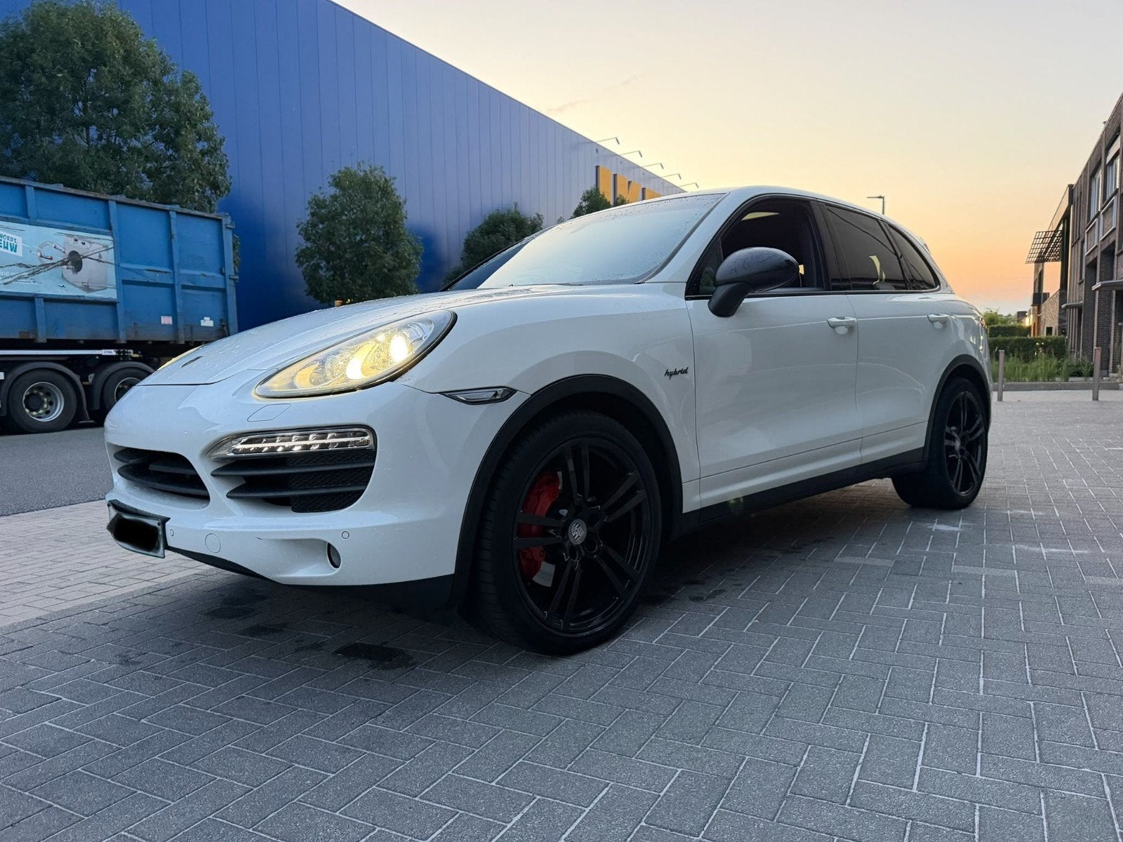 Porsche Cayenne hybride, Auto's, Porsche, Cayenne, Hybride Elektrisch/Benzine, Te koop