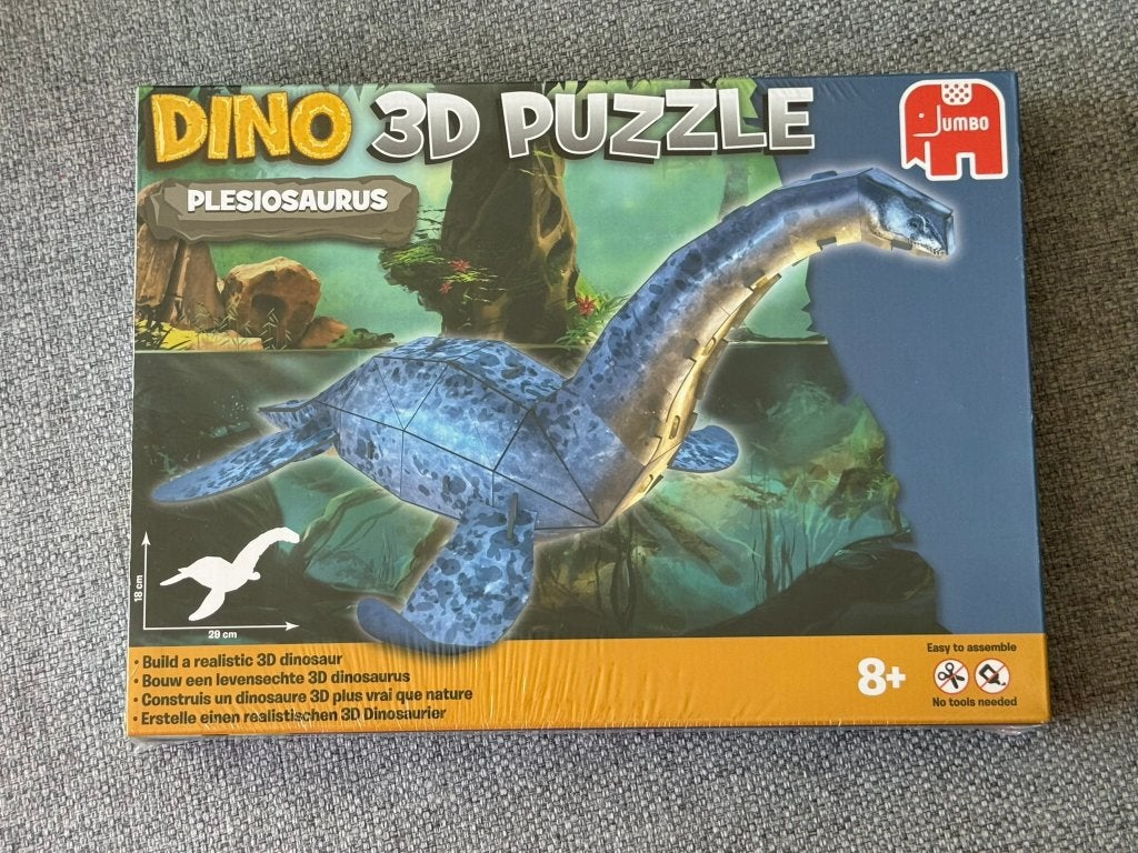 150. Puzzel - 3D dino Plesiosaurus, Ophalen of Verzenden, Meer dan 50 stukjes, Nieuw, 6 jaar of ouder