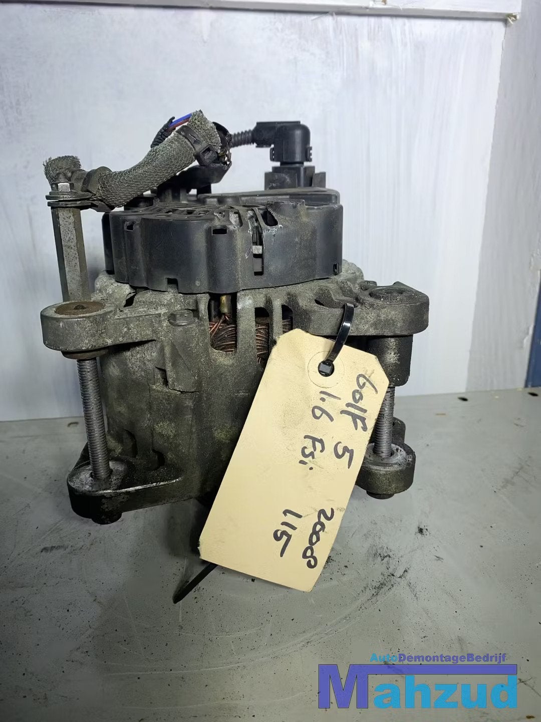 VW AG GOLF 5 1.6 FSI 110A DYNAMO 03C903023B, Volkswagen, Volkswagen AG, Vw@volkswagen.de, Utilisé