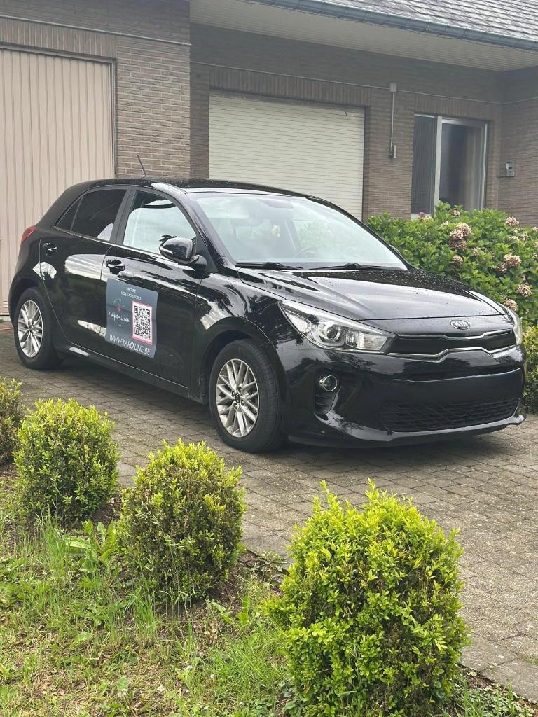 Kia Rio, Auto's, Voorwielaandrijving, Euro 6, 4 cilinders, Zwart
