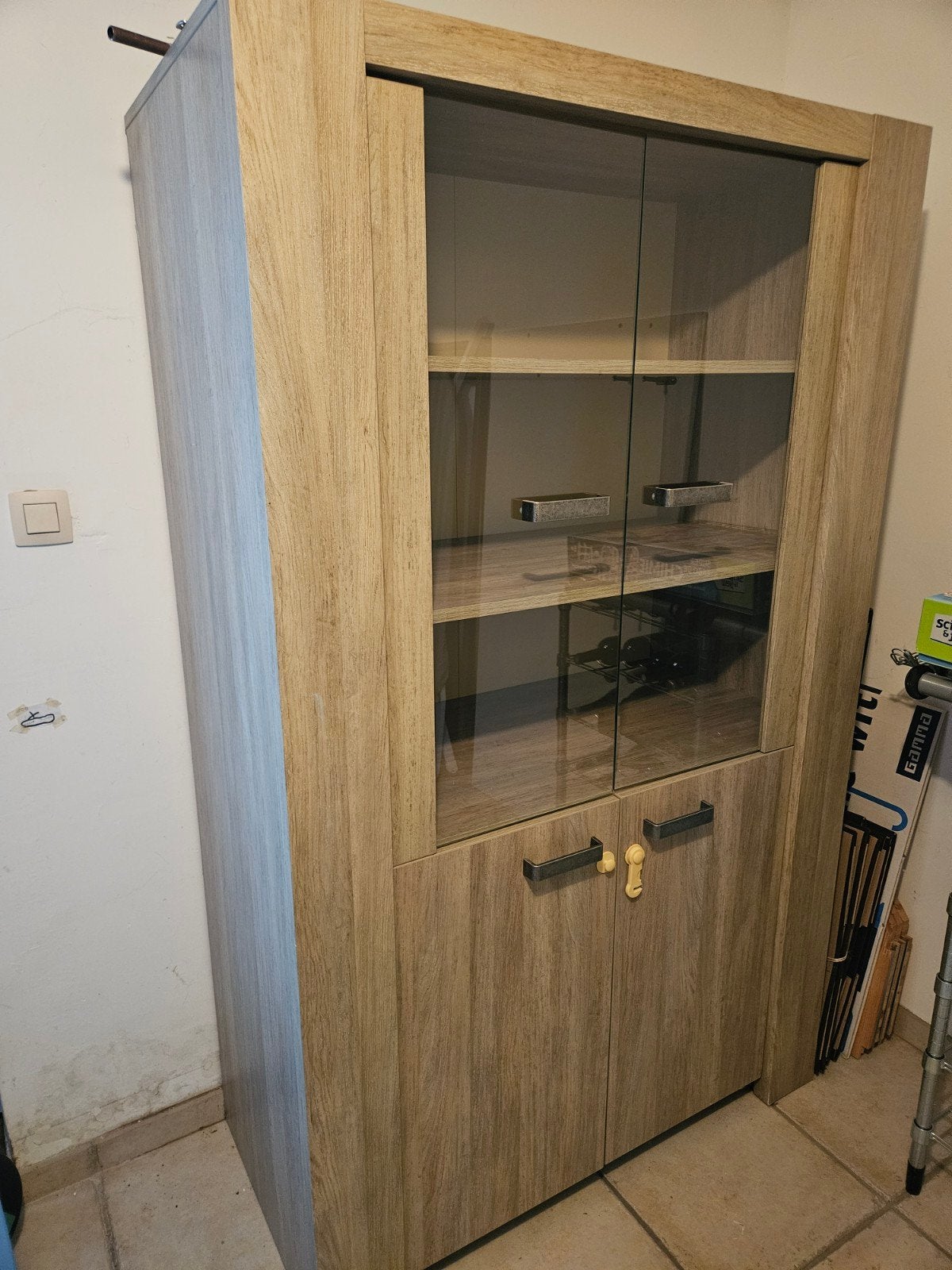 Vitrine barkast, Huis en Inrichting, Ophalen