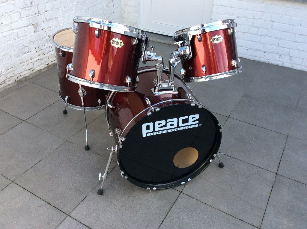 Vierdelige drumstel shellset, Ophalen, Gebruikt, Overige merken
