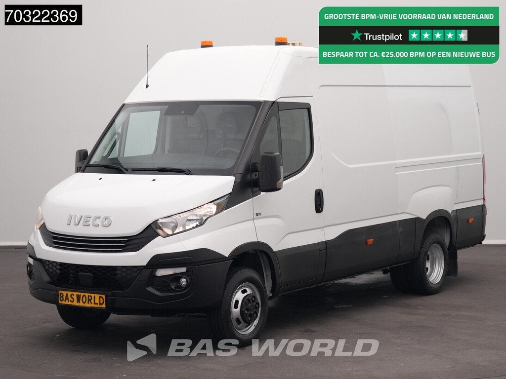 Iveco Daily 50C18 3.0L Automaat Dubbellucht L2H2 3,5t Trekha, Auto's, Automaat, Gebruikt, Euro 6, 4 cilinders