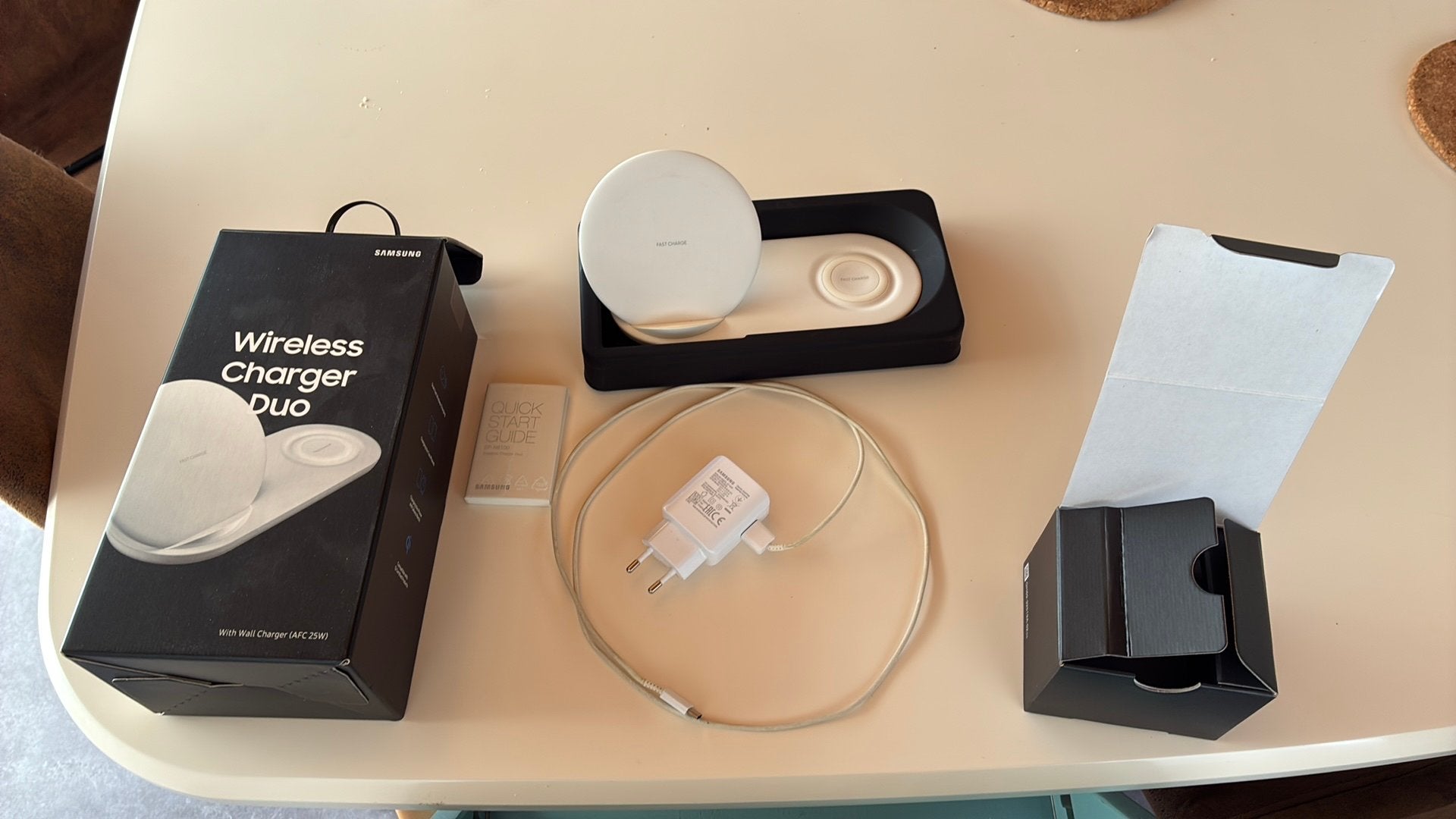 Samsung EP-N6100 wireless charger Duo draadloze lader, Ophalen, Samsung, Adapter, Samsung