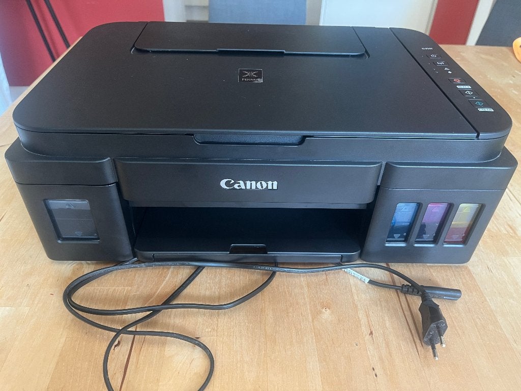 Canon PIXMA G3501 - imprimante à réservoirs - à réparer, Informatique & Logiciels, Canon, Sans fil, Imprimante, Enlèvement