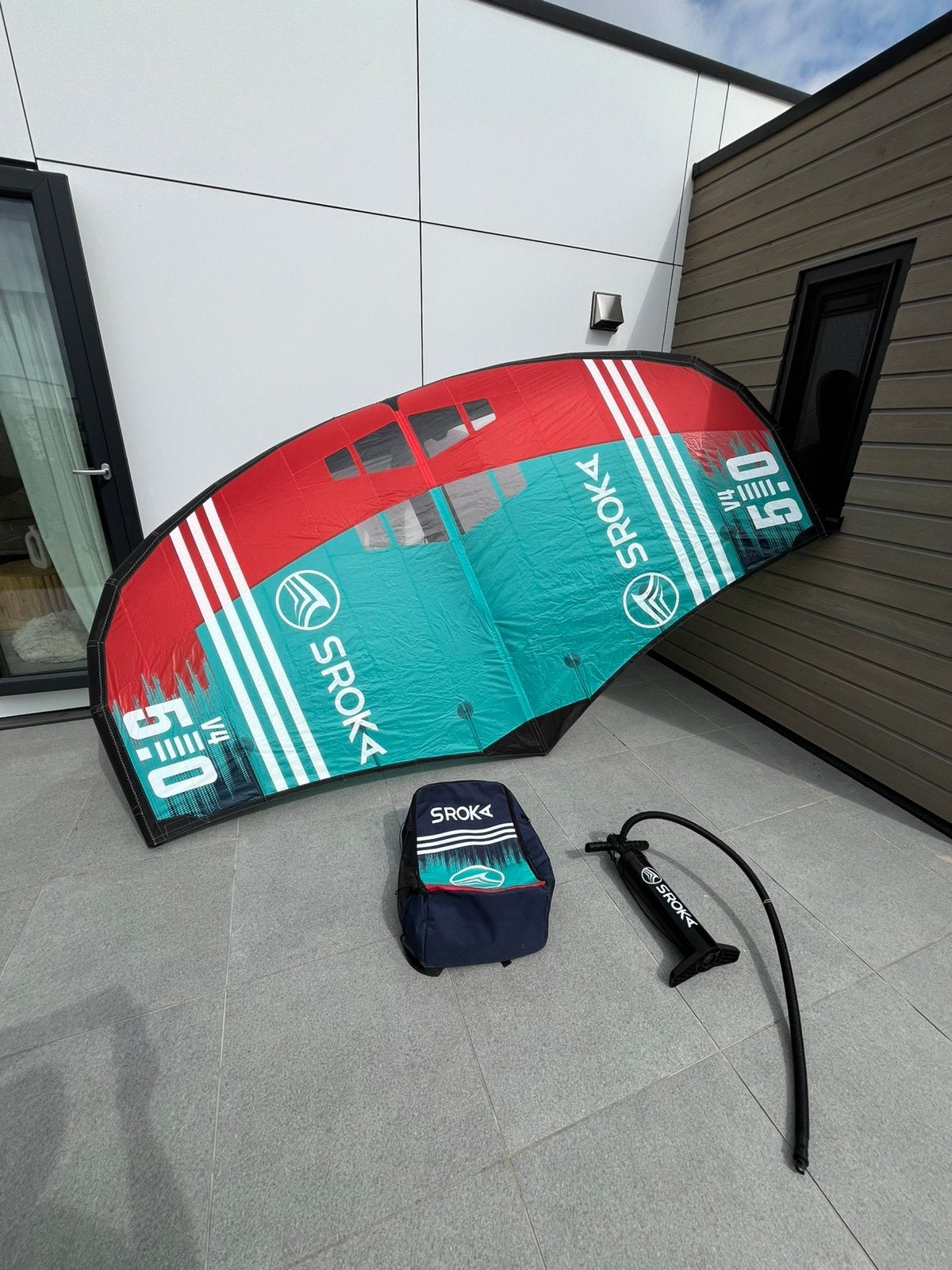 Wingfoil beginnerskit, Watersport en Boten, Ophalen, Zo goed als nieuw