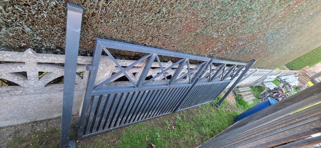 Aluminiumen poort, Tuin en Terras, Tuinhekken en Hekwerk, Ophalen, Aluminium