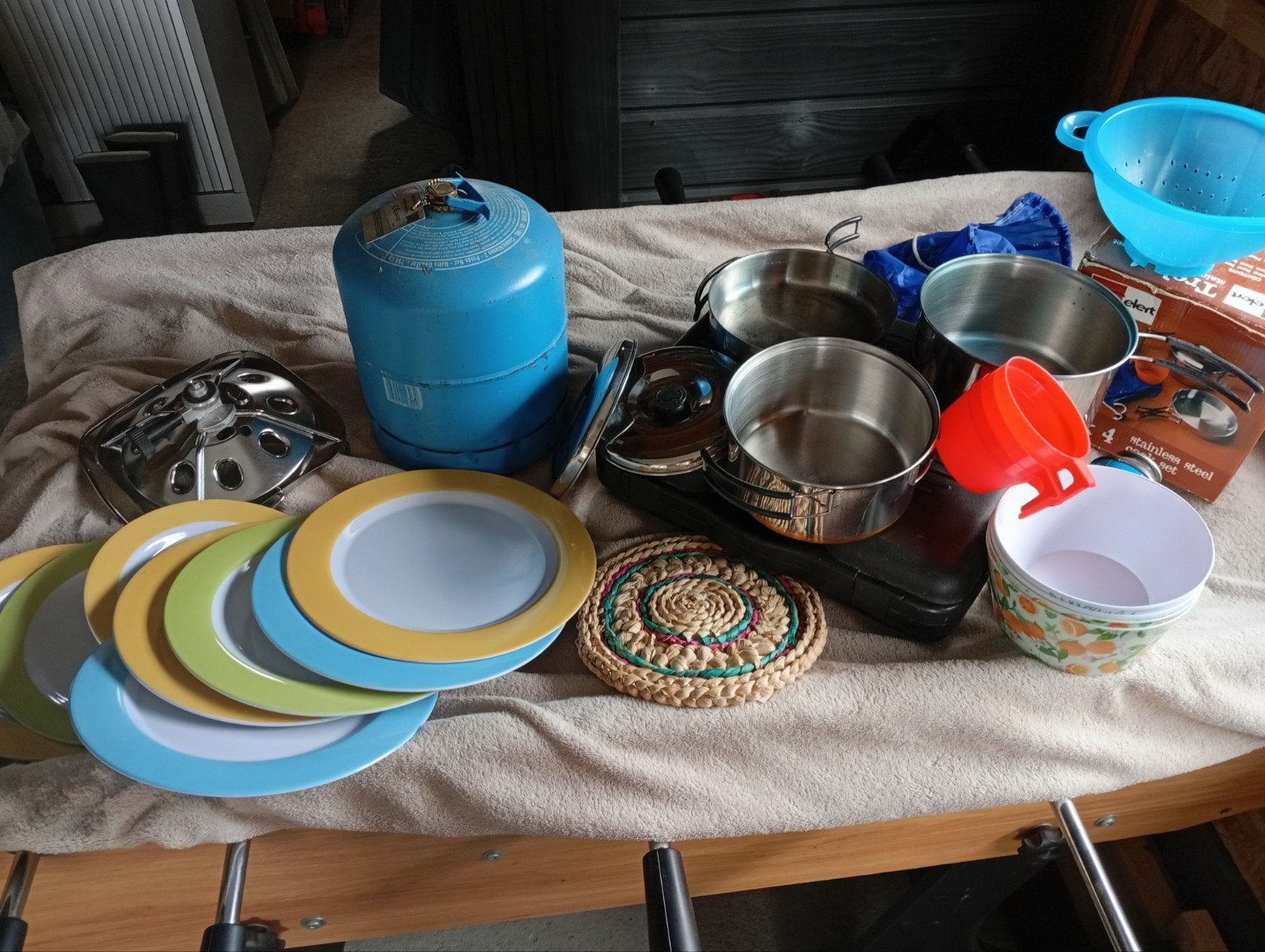 Camping vuurtje van campingaz, Caravanes & Camping, Enlèvement