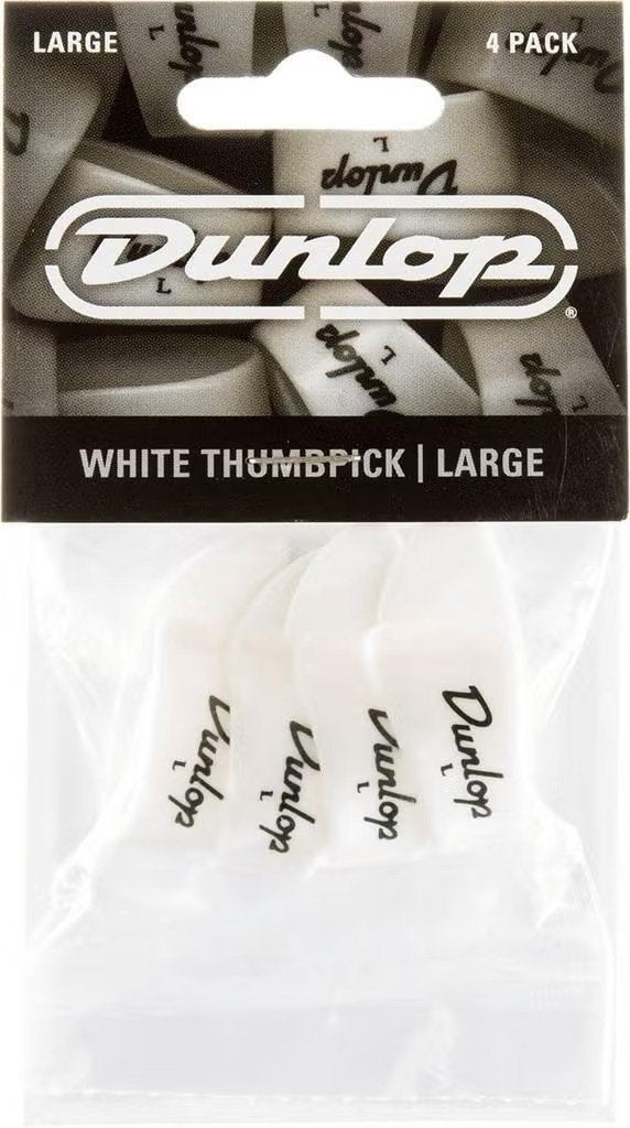 Jim Dunlop 9003 rechtshandige duimplectrum large 4-pack, Ophalen of Verzenden, Nieuw, Banjo