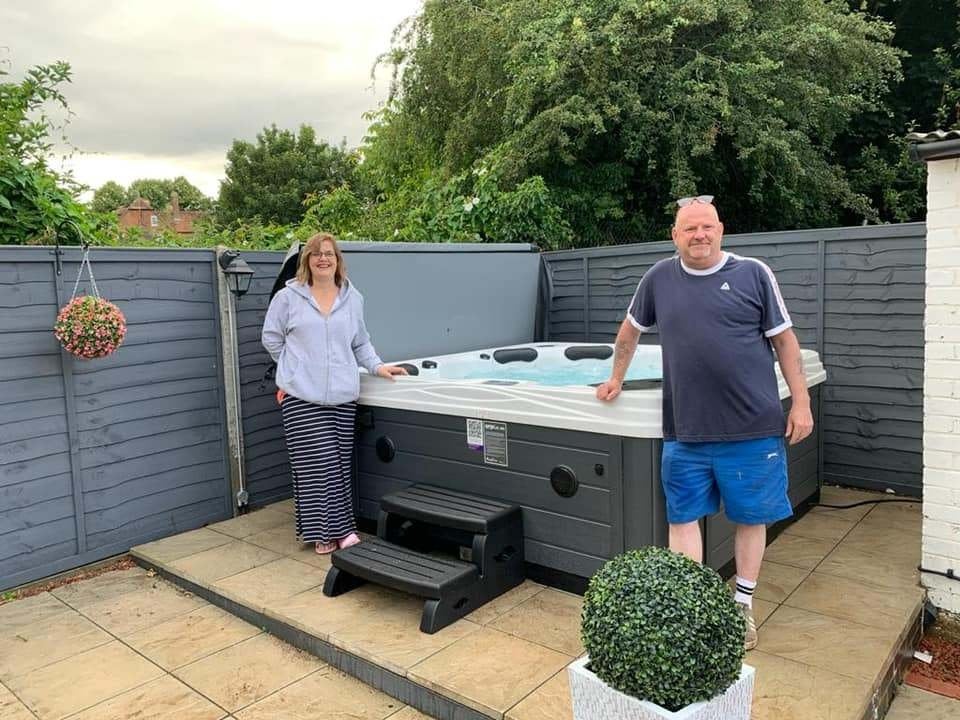 nouveaux jacuzzi/Promo-45% livraison installation partout, Enlèvement, Neuf, Couverture, Fixé