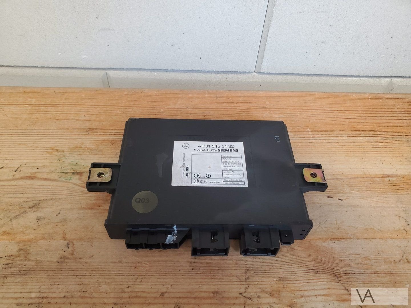 Mercedes S klasse W220 SL CL keyless module €100 a0315453132, Gebruikt, -, Ophalen of Verzenden, -