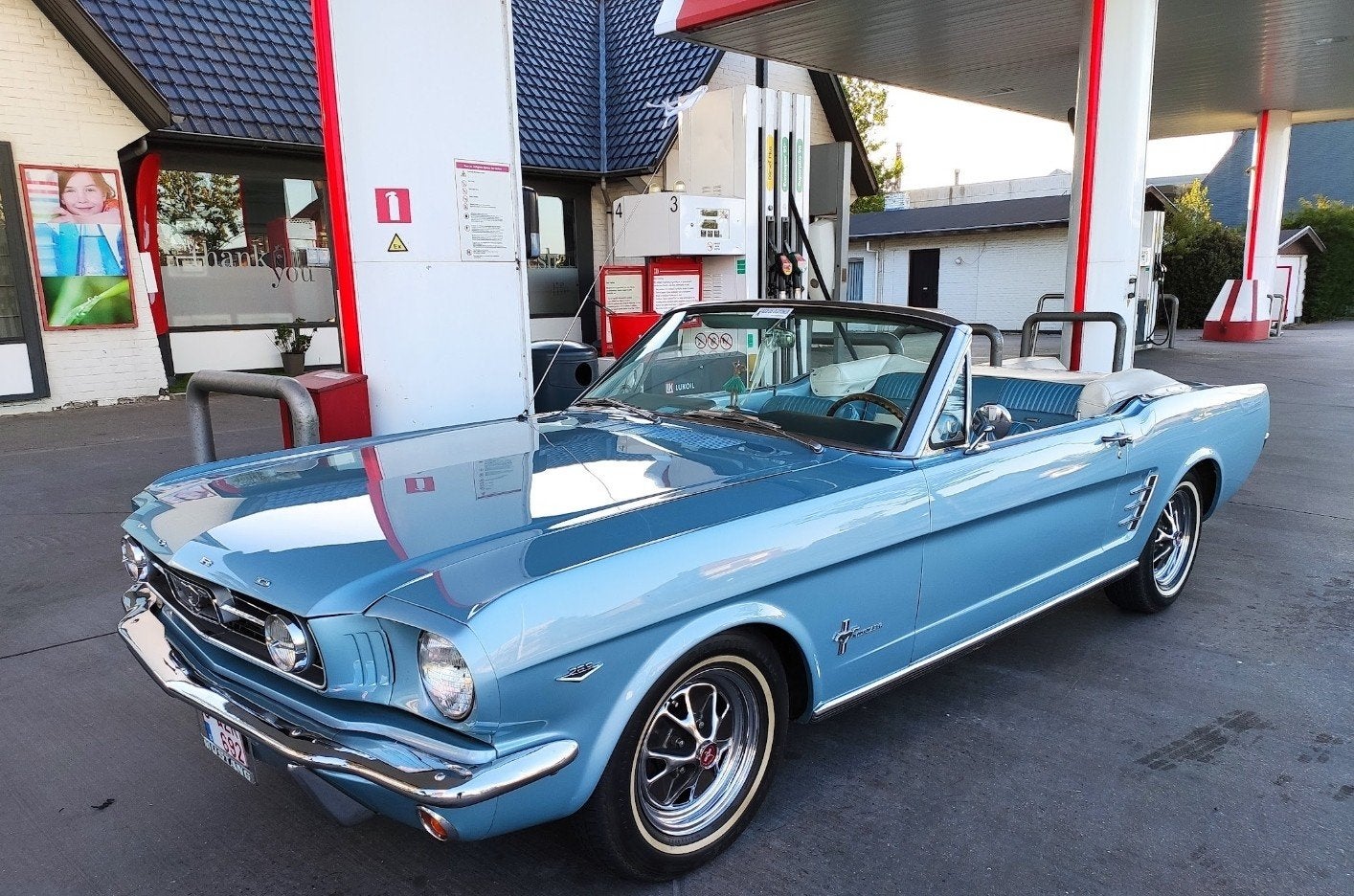 Ford Mustang 66 289 V8 cabriolet, Auto's, Automaat, 4 zetels, Achterwielaandrijving, Cabriolet