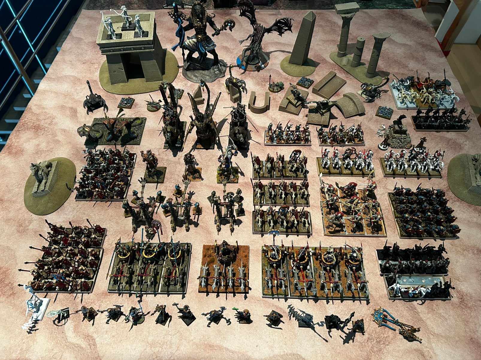L'armée de Warhammer Tomb Kings, Enlèvement, Utilisé, Warhammer