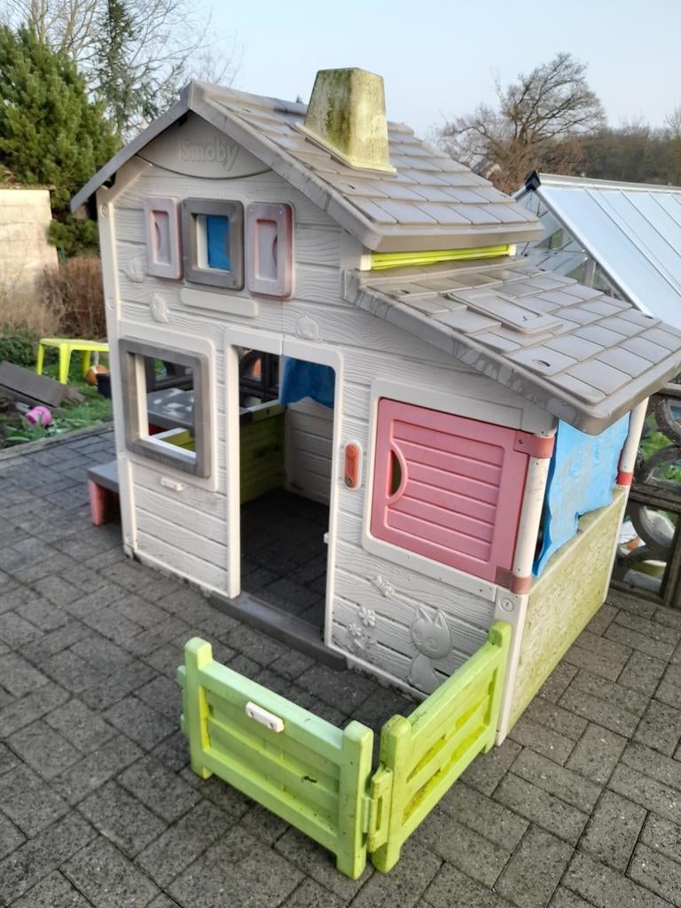 Maisonnette extérieure Smoby, Enlèvement, Utilisé, Plastique