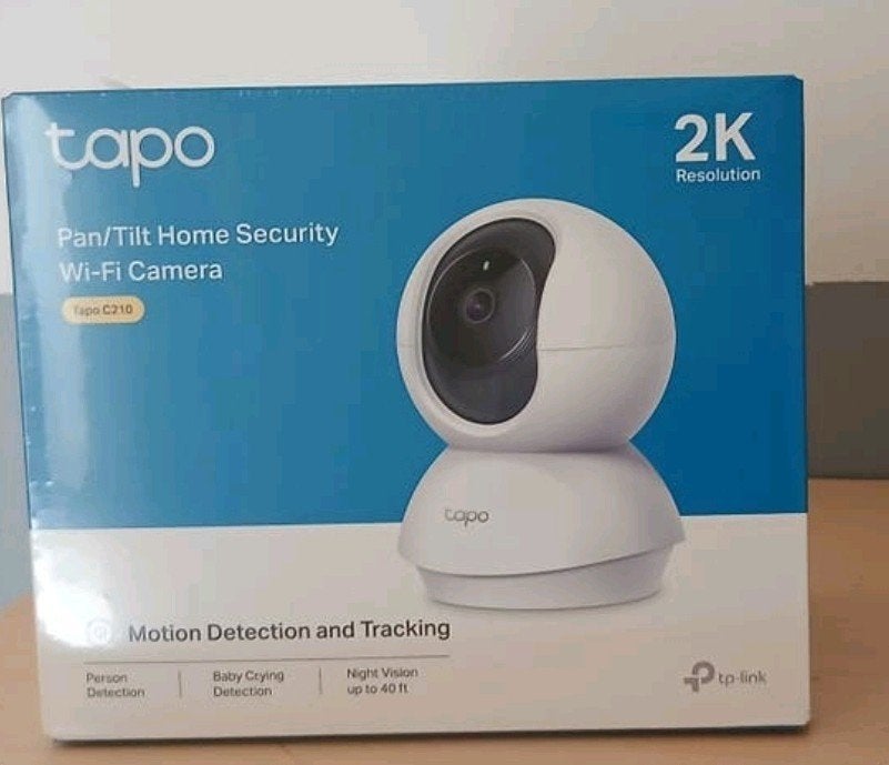 ⭐️ TP-Link Tapo Caméra Surveillance WiFi intérieure 2K(3MP), Neuf, SD, Enlèvement, Téléphone