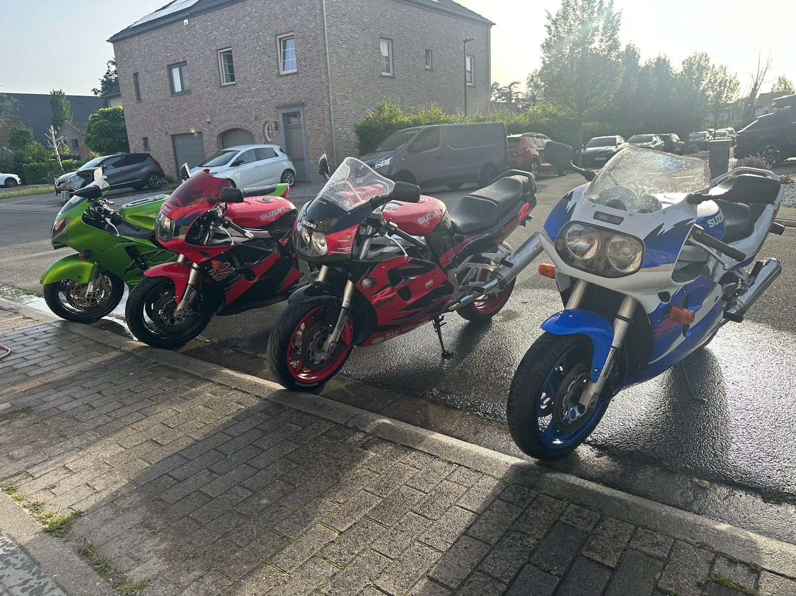 GSXR 1100 93 tot 96 + ZX12R TOPCONDITIE