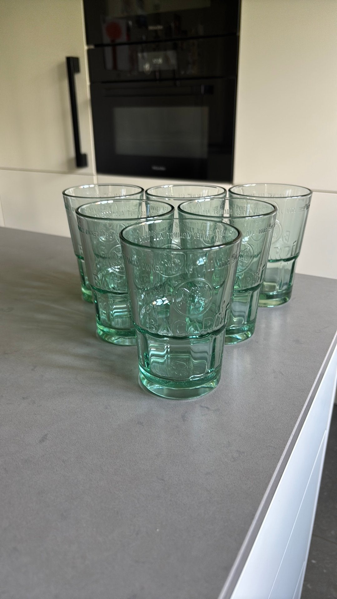 BACARDI glazen 6stuks, Verzamelen, Ophalen of Verzenden, Nieuw