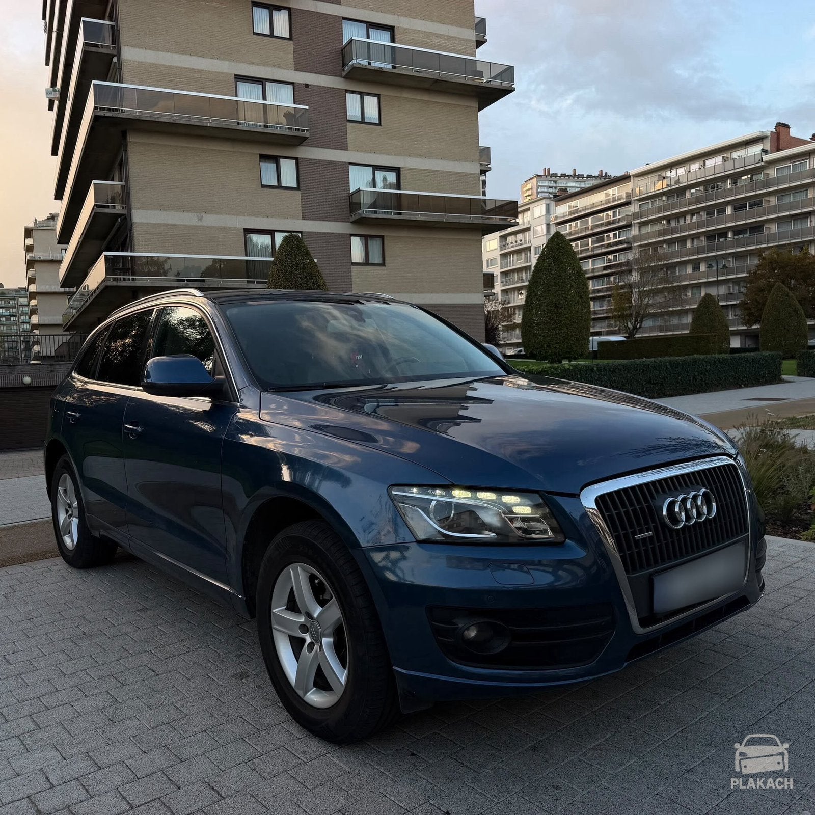 Audi Q5 2.0tsi sport quatro propre!! automat xenon en ordre, Automaat, Euro 5, Beige, Q5
