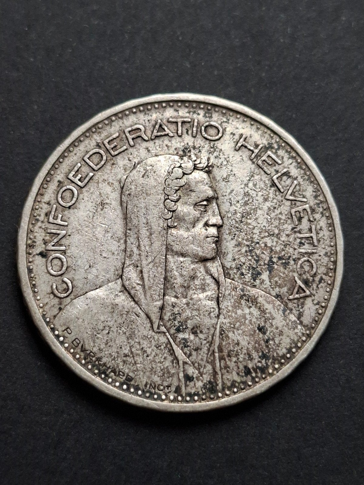 5 Francs 1932 B Herdsman en argent., Enlèvement ou Envoi, Argent