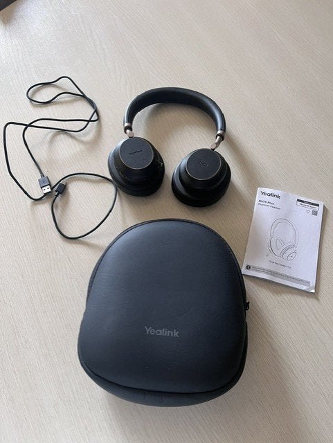 Écouteurs Yealink/Appels/Musique USB Bluetooth, Microphone repliable, Enlèvement ou Envoi, Comme neuf, Sans fil