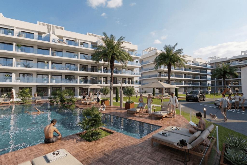 Projet d'appartements meublés El Raso Guardamar, Immo, Étranger, 82 m², Appartement, 3 pièces, Espagne