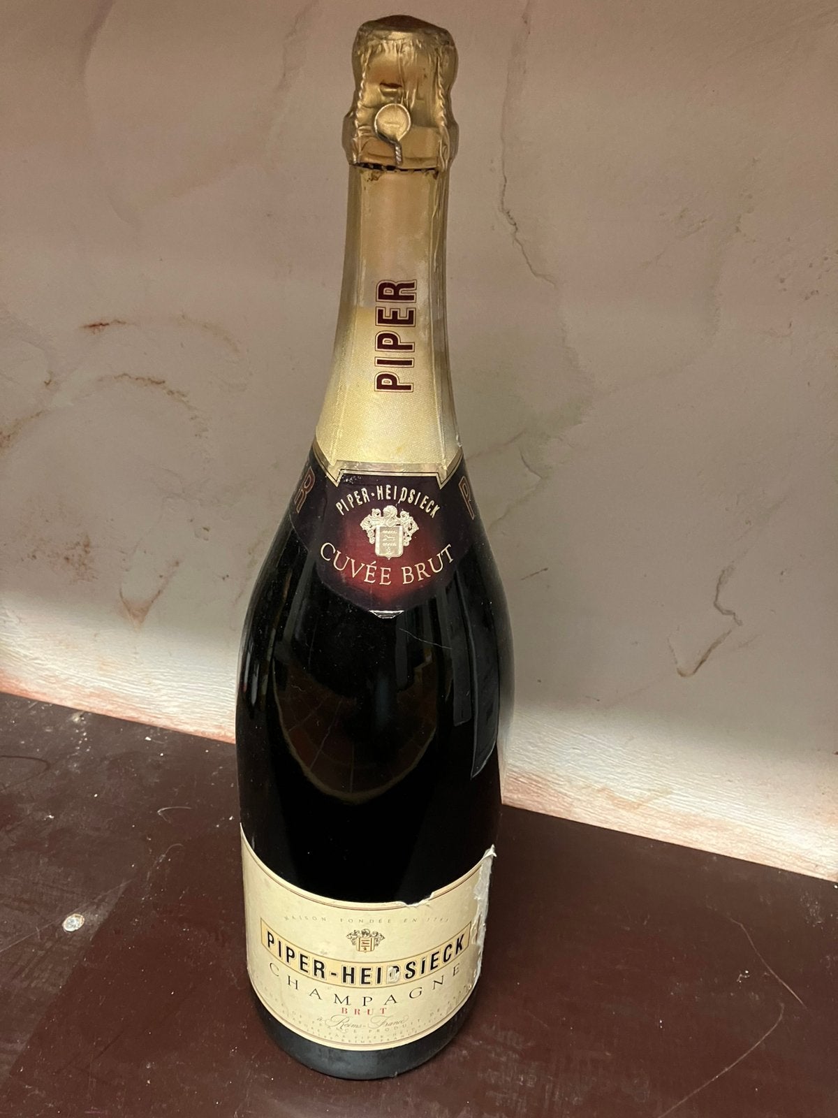 Champagne fles 3 liter voor verzamelaars, Verzamelen, Ophalen of Verzenden, Zo goed als nieuw, Champagne