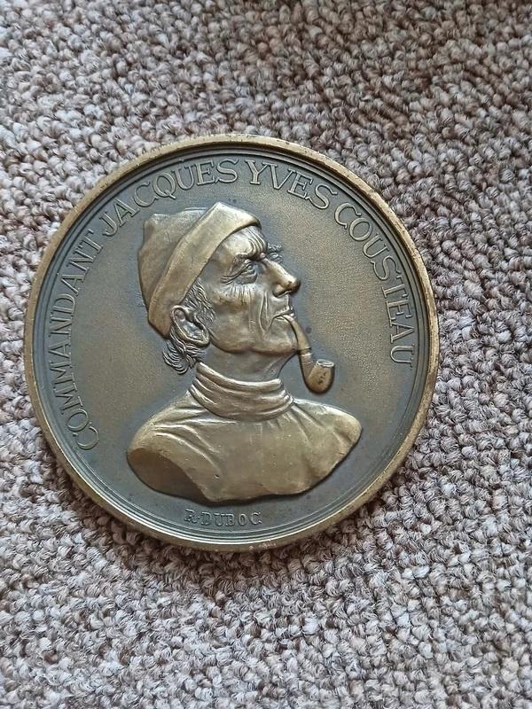 presse papier bronze cousteau collection, Ophalen of Verzenden