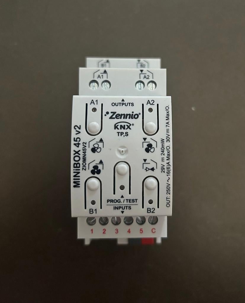 KNX schakelmodule Zennio MiniBOX 45 v2, Ophalen, Nieuw