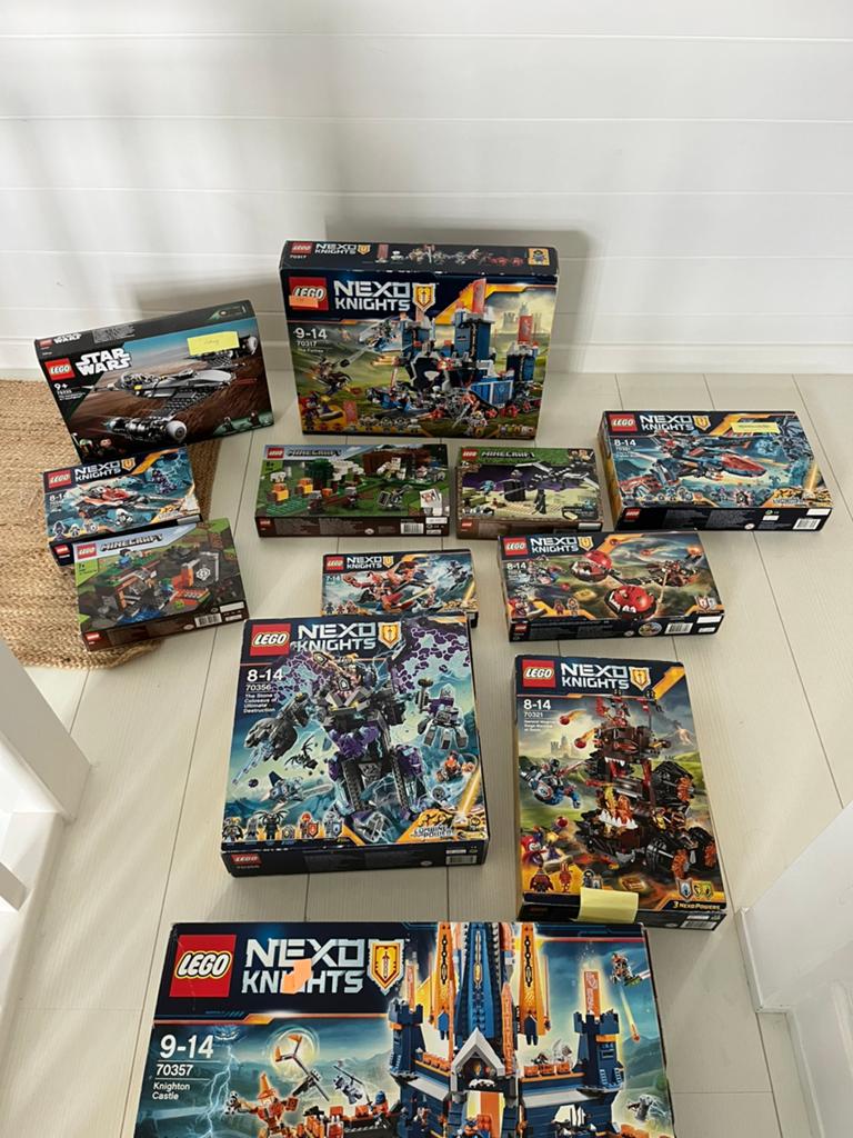 12 Lego sets, Hobby en Vrije tijd, Verzamelkaartspellen | Yu-gi-Oh!, Gebruikt, Ophalen