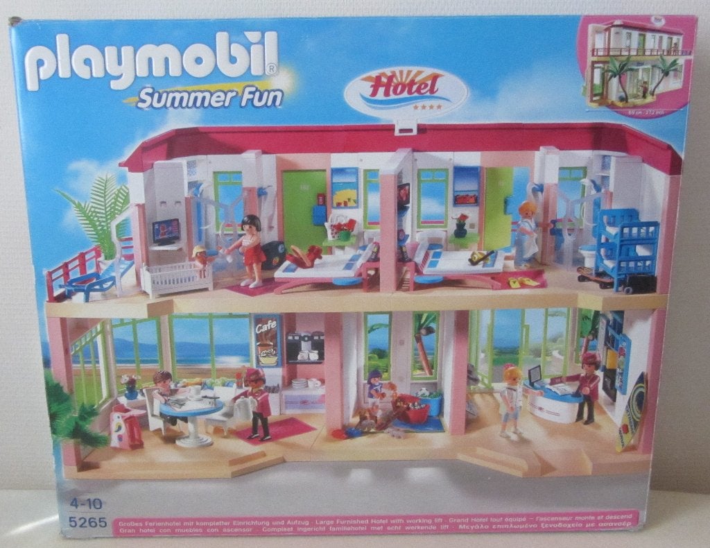 Playmobil-Summer Fun-5265+ Bouwplan & doos- Voor Onderdelen, Kinderen en Baby's, Speelgoed | Playmobil, Gebruikt, Gebouw, Losse onderdelen