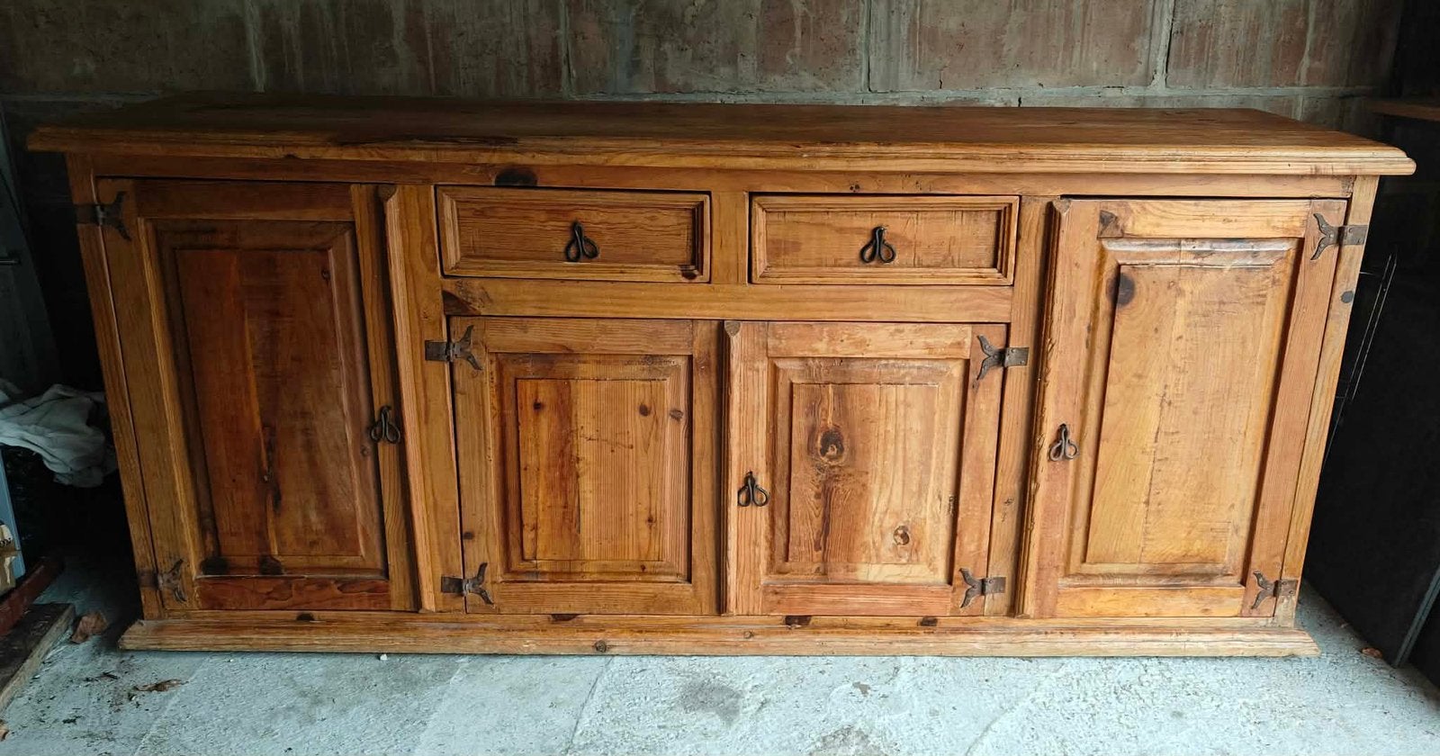 Dressoir Mexicaanse eik, Huis en Inrichting, Kasten | Dressoirs, Ophalen, Gebruikt
